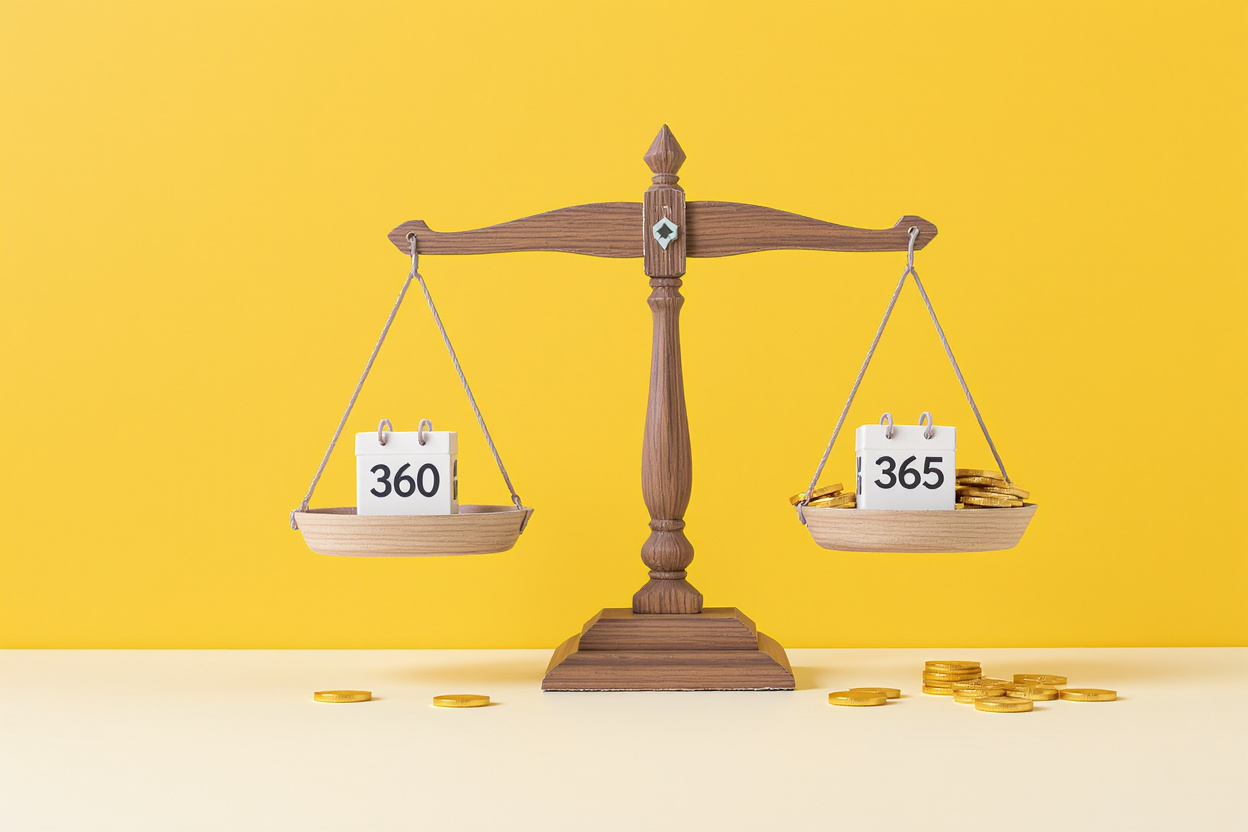 Impact of the annual divisor on the daily factor