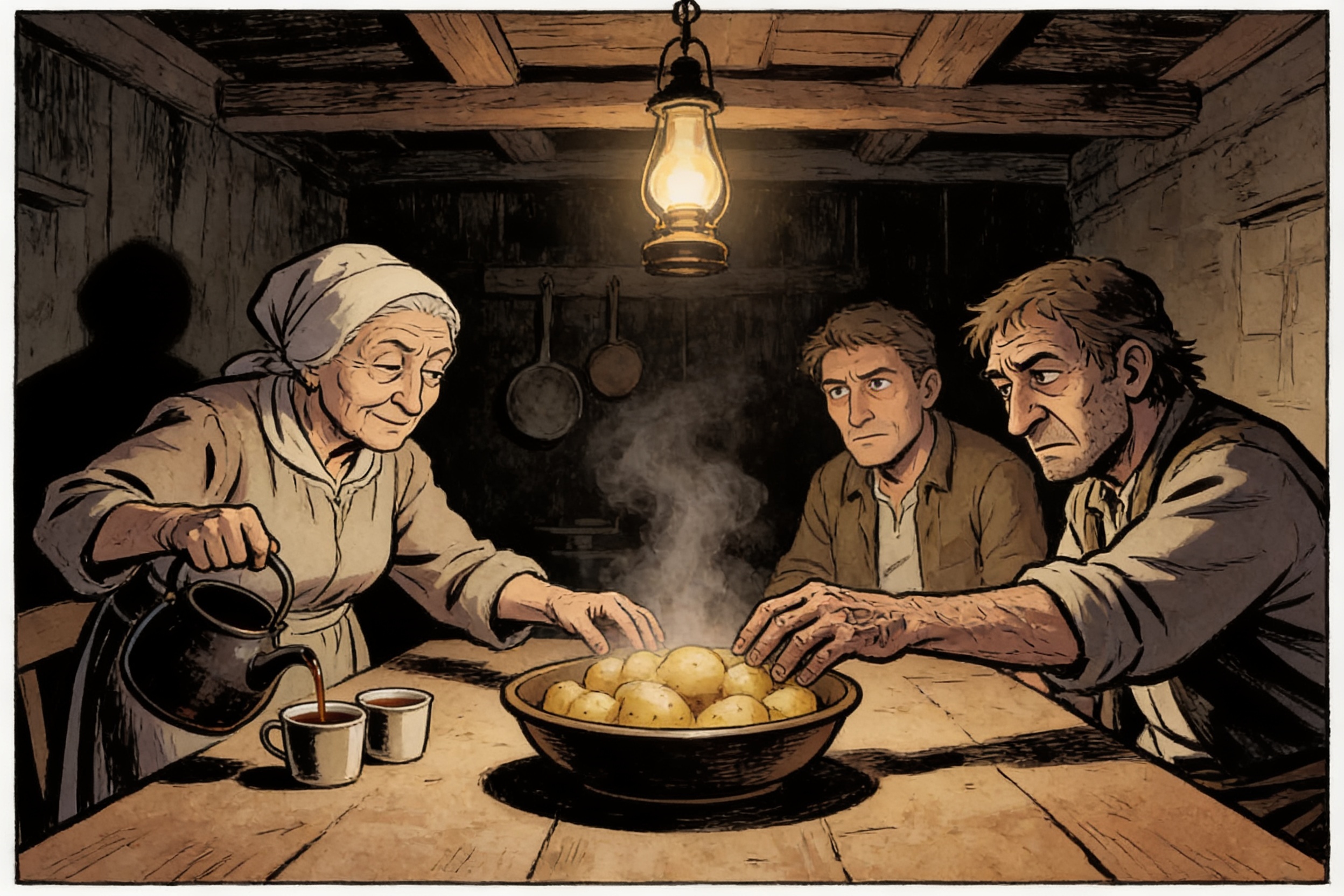 Los comedores de patatas (1885)