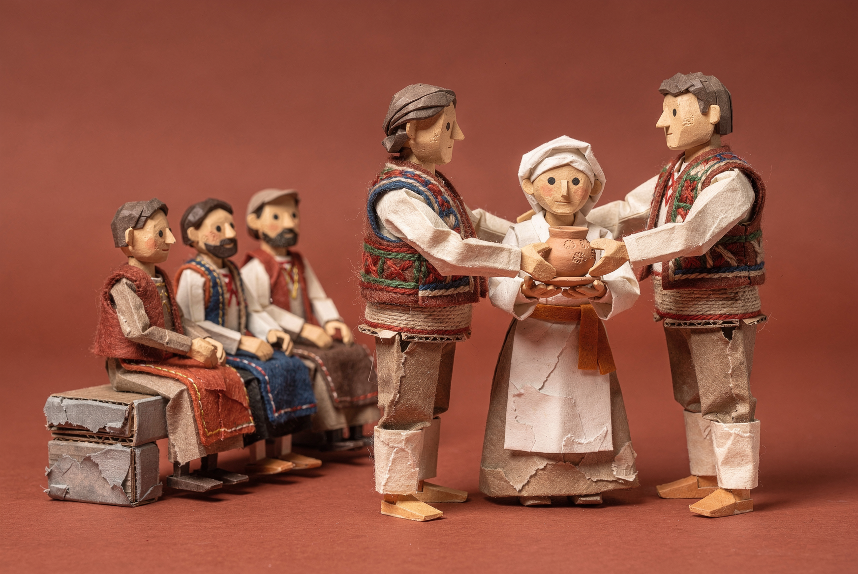 Ceremonia histórica de hermandad jurada
