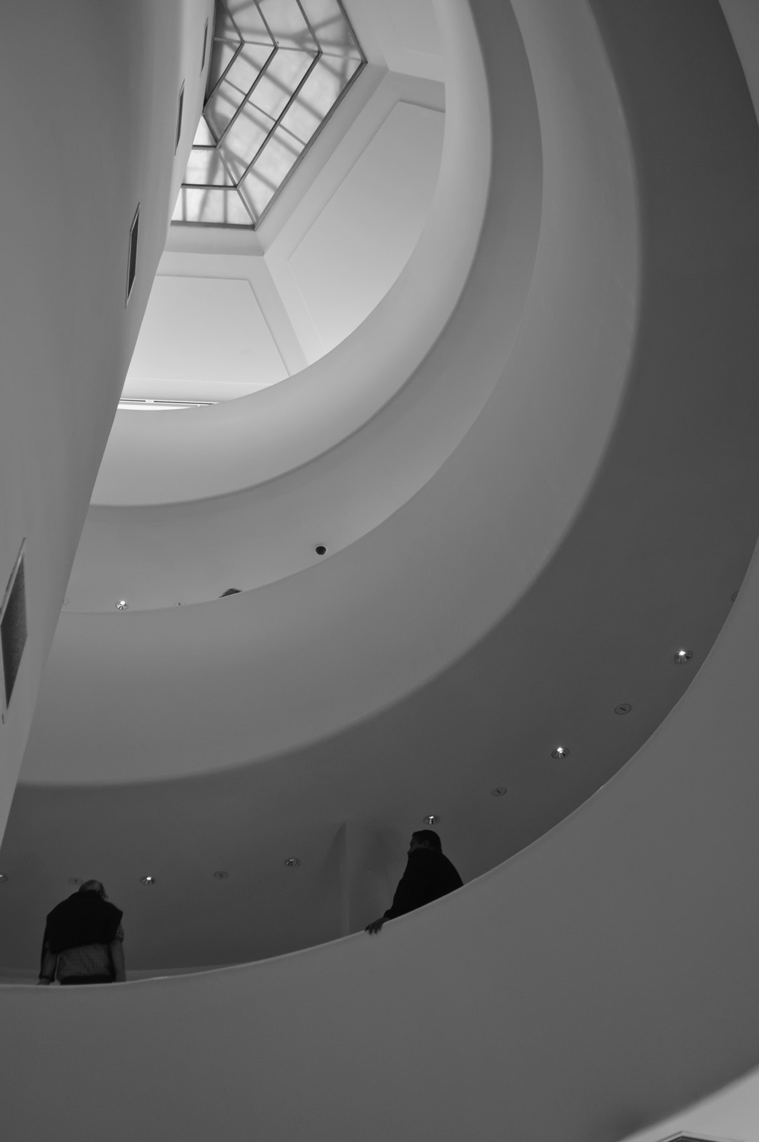 Rampa espiral del Museo Guggenheim