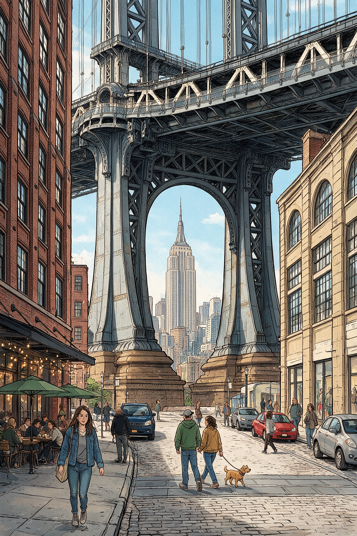 Washington Street en Dumbo