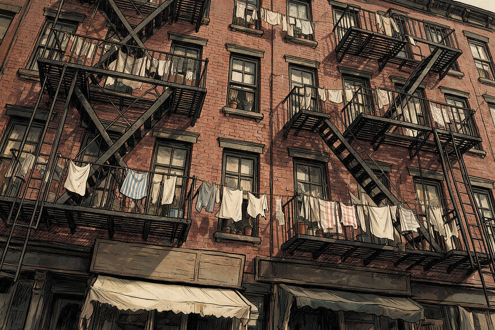 Tenements en el Lower East Side